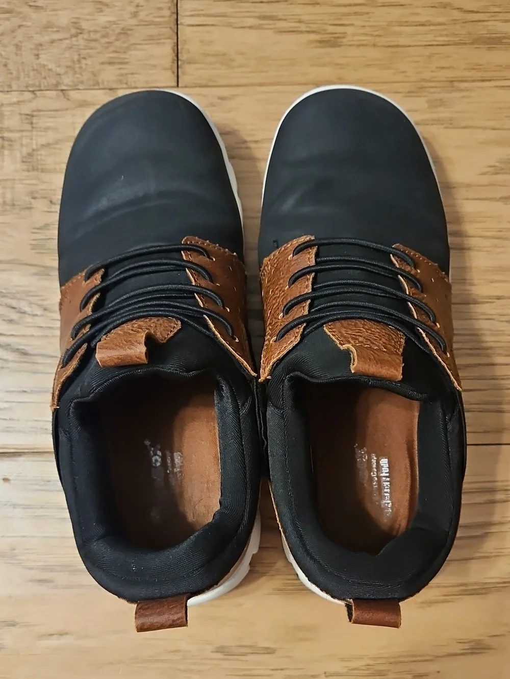 Deer Stags Unisex Child Betts Jr Sneaker Size 2 Dress Shoes Black Brown